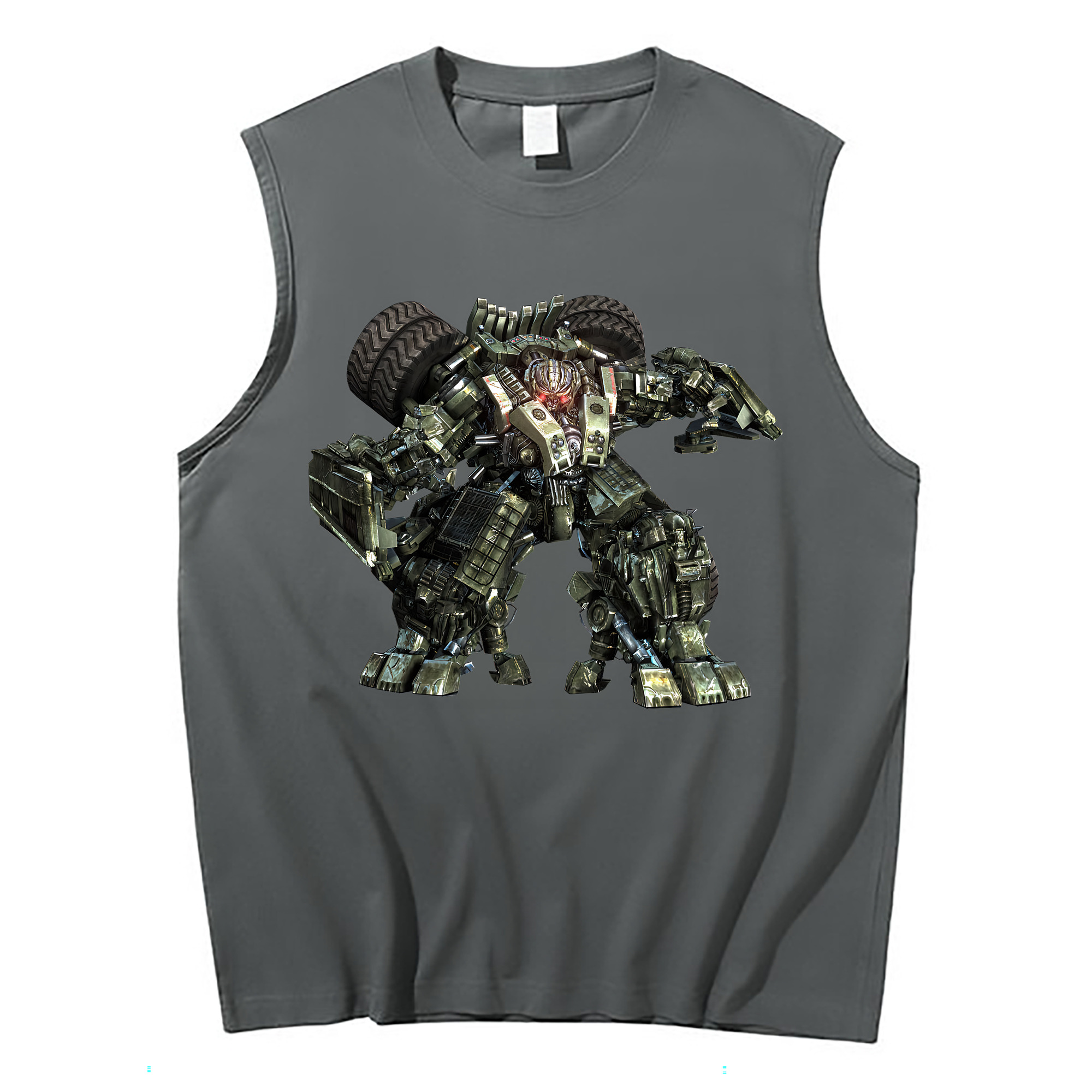 （画像用） Transformers トランスフォーマー コットン100％タンクトップ（フロントプリント）